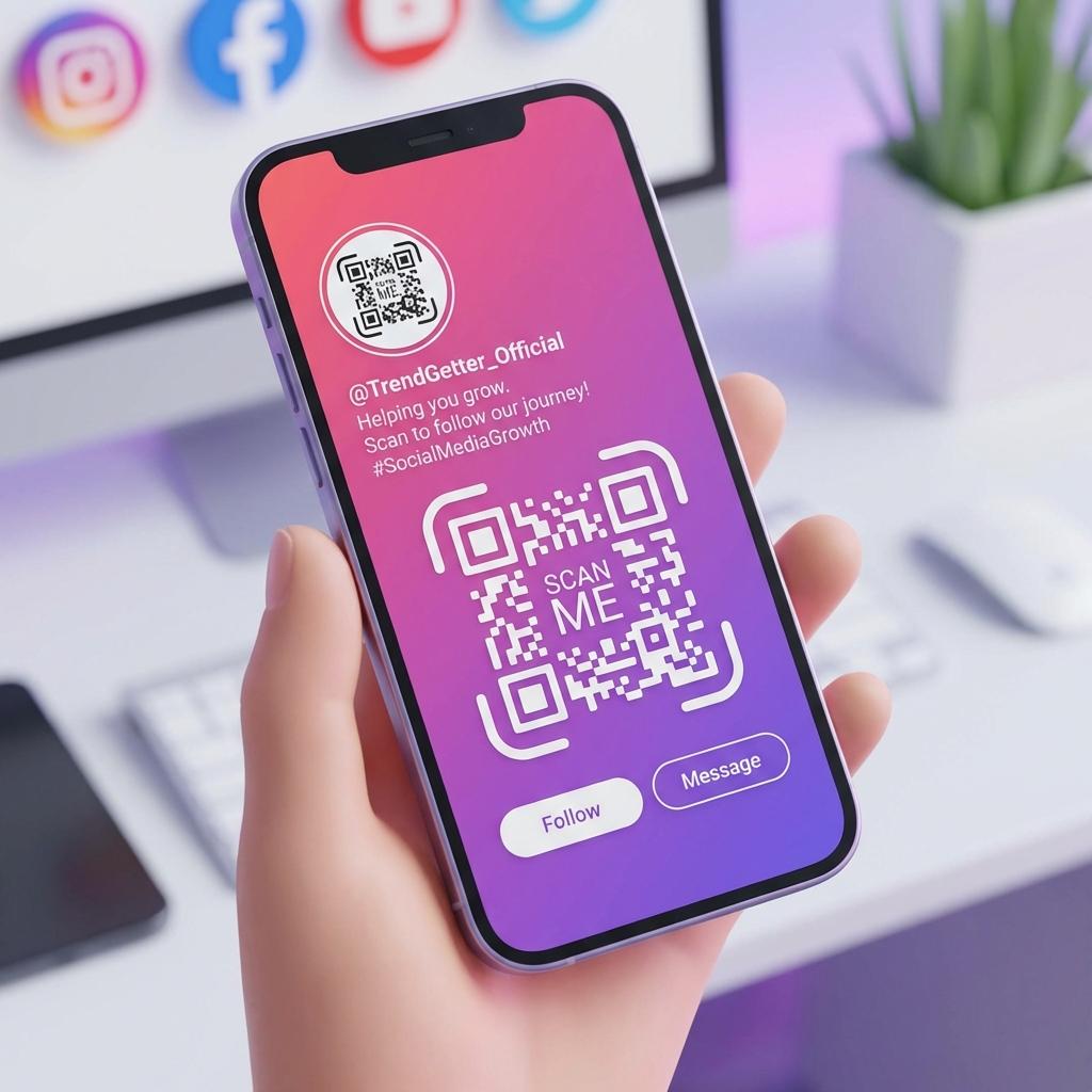 Instagram QR Code for followers