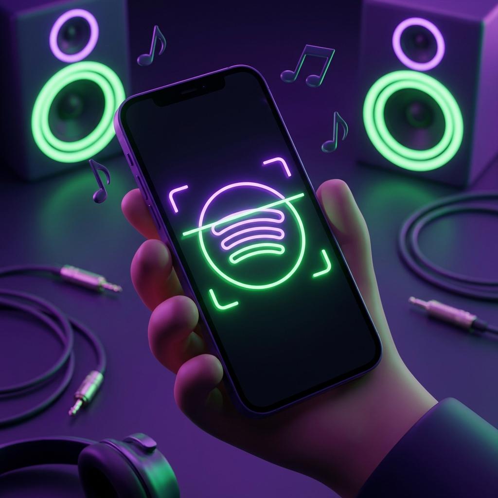 Spotify Code for music sharing