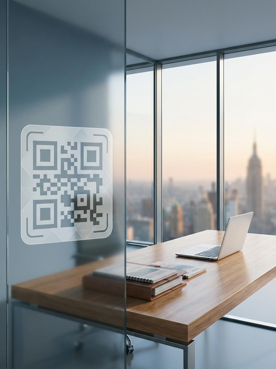 Accounting Firms QR code example showing a real-world workflow for secure document upload portal linked from correspondence.